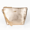 Sylvie Vanity Bag - Gold, Metallic Faux Leather: One-size