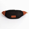 Palmer Bum Bag - Black, Nylon/PU: One-size