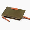 Iris Wristlet Purse - Khaki, Nylon/PU: One-size