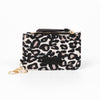 Florrie Card Holder Wallet - Cream Leopard Print, Nylon: One-size