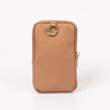 Pippa Sunglasses Case - Tan, Pebbled Faux Leather: One-size