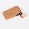 Pippa Sunglasses Case - Tan, Pebbled Faux Leather: One-size