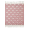 Baby Blanket Pink Blue or Camel Merino Wool super soft