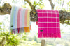 Throw. Stripe. Rainbow Stripe Throw